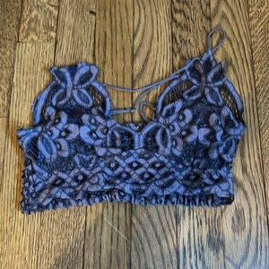 free people purple bralette
